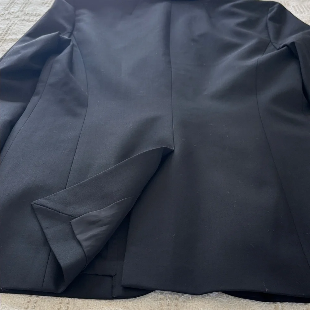 J Crew 1035‎ Bi Stretch Wool   Women’s Classic Black Blazer Size 2